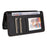 For Samsung Galaxy S21 Ultra 5G Magnetic Case BETOPNICE Detachable PU Leather Phone Cover with Strap - Black - 6