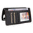 For iPhone 11 Pro Magnetic Case BETOPNICE Detachable PU Leather Phone Cover with Strap - Black - 6