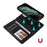 For iPhone 11 Pro Max Magnetic Case BETOPNICE Detachable PU Leather Phone Cover with Strap - Black - 4