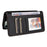For iPhone 11 Pro Max Magnetic Case BETOPNICE Detachable PU Leather Phone Cover with Strap - Black - 6