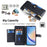 Wallet Case for Samsung Galaxy A34 5G Shell Scratch-proof Leather Phone Cover - Black - 2