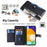For Samsung Galaxy A52 4G / A52s 5G / A52 5G Case Wallet Leather Phone Cover with Hardware Buckle - Black - 2