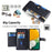 For Samsung Galaxy A13 5G Case PU Leather+TPU Stand Cover with Adjustable Long Strap - Black - 2