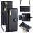 For iPhone 12 6.1 inch / 12 Pro 6.1 inch Phone Case Scratch-resistant PU Leather Flip Stand Cover - Black - 1