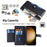 For Samsung Galaxy S23+ Wallet Case 6 Card Holders Crossbody Phone Guard Cover - Black - 2