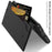 GKK For Samsung Galaxy S24 Ultra Case Leather Scratch-proof Phone Cover with Hidden Kickstand - Black - 3