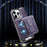 RMBMAX For iPhone 14 Pro Case TPU+Leather Magnetic Card Holder Phone Cover - Orange - 7