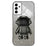 For Samsung Galaxy A13 5G Case PC+TPU Anti-scratch Phone Cover with Astronaut Kickstand - Black - 1