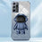 For Samsung Galaxy Note20 Ultra 5G / Note20 Ultra Astronaut Kickstand Phone Case PC+TPU Cell Phone Cover - Blue - 4