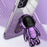 For Samsung Galaxy A15 4G / A15 5G Case Drop-proof Astronaut Kickstand Mobile Phone Cover - Purple - 3