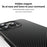 For iPhone 15 Pro Case Carbon Fiber Texture PC + TPU Magnetic Phone Cover - 5