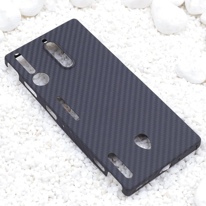 For ZTE nubia Red Magic 8S Pro Case 1500D Texture Aramid Fiber Precise Cutouts Phone Cover, Black - 5