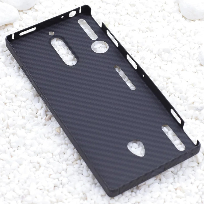 For ZTE nubia Red Magic 8S Pro Case 1500D Texture Aramid Fiber Precise Cutouts Phone Cover, Black - 6