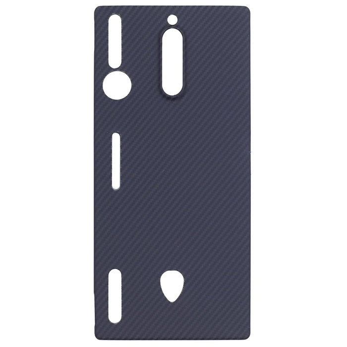 For ZTE nubia Red Magic 8S Pro Aramid Fiber Case 600D Fine Texture Precise Cutouts Phone Case, Black - 2