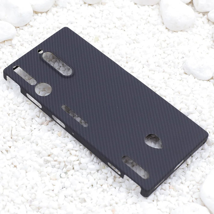 For ZTE nubia Red Magic 8S Pro Aramid Fiber Case 600D Fine Texture Precise Cutouts Phone Case, Black - 5