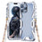 For iPhone 12 Pro Max 6.7 inch Metal Case Aluminium Alloy Slim Phone Cover with Strap - Silver - 1