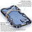 For iPhone 12 Pro Max 6.7 inch Metal Case Aluminium Alloy Slim Phone Cover with Strap - Silver - 5