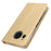 For Sharp Aquos Sense 8 Wallet Case Silk Texture Leather Flip Protective Phone Cover - Gold - 5