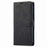 FORWENW F1 Series For iPhone 15 Plus Case Viewing Stand PU Leather Flip Cell Phone Cover - Black - 6