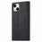 FORWENW F1 Series For iPhone 15 Plus Case Viewing Stand PU Leather Flip Cell Phone Cover - Black - 7
