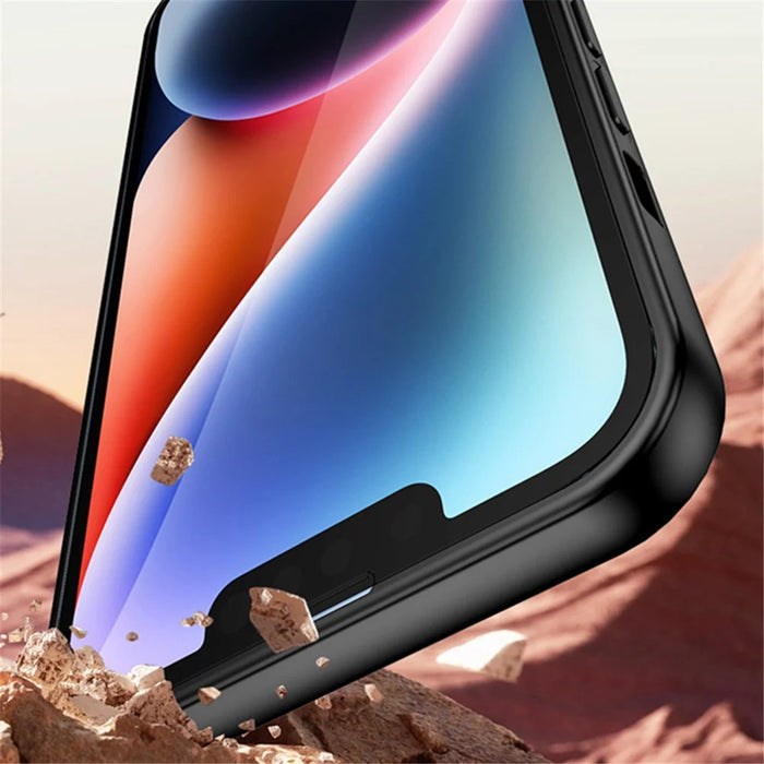 For Samsung Galaxy A35 5G Case Retro Style PU Leather+TPU Protective Shell - Black - 2