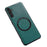 For Samsung Galaxy S24+ Magnetic Case PU Leather+TPU Drop-proof Phone Guard Cover - Green - 1