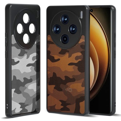 IBMRS For vivo X100 5G Case TPU+PC Airbag Protection Back Cover - Artistic Camouflage - 1