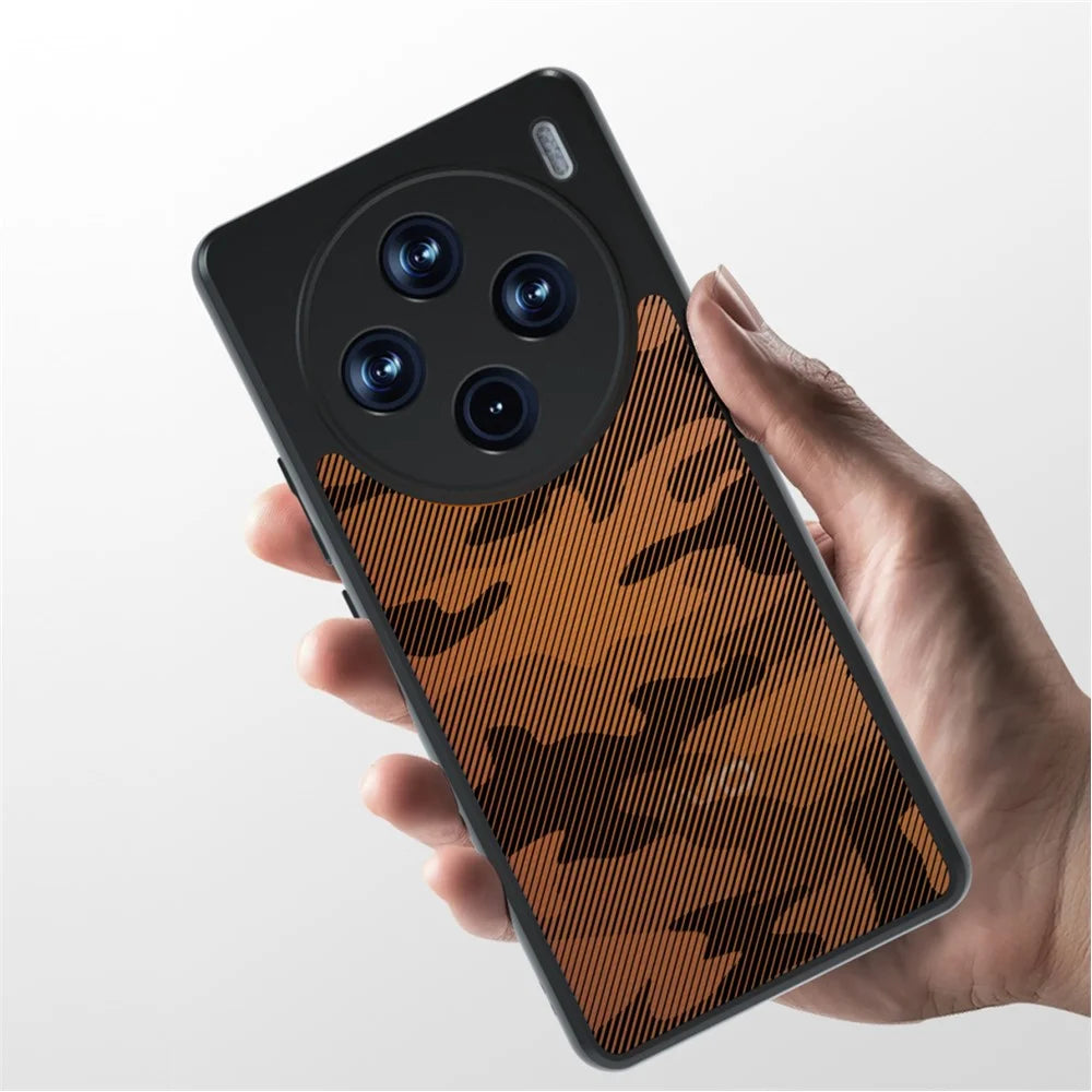 IBMRS For vivo X100 5G Case TPU+PC Airbag Protection Back Cover - Artistic Camouflage - 7