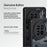 IBMRS For vivo X90 5G Case Airbag Protection TPU+PC Phone Protector  - Grid Camouflage - 4