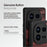 IBMRS For vivo iQOO 12 Pro 5G Case Airbag Protection Precise Lens Cutout Back Shell - Grid Camouflage - 4