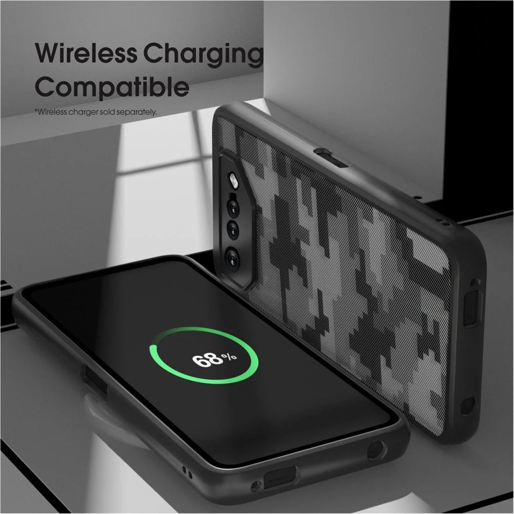 IBMRS For Asus ROG Phone 7 5G Cases Anti-Scratch TPU+PC Phone Cover Shell - Grid Camouflage - 2