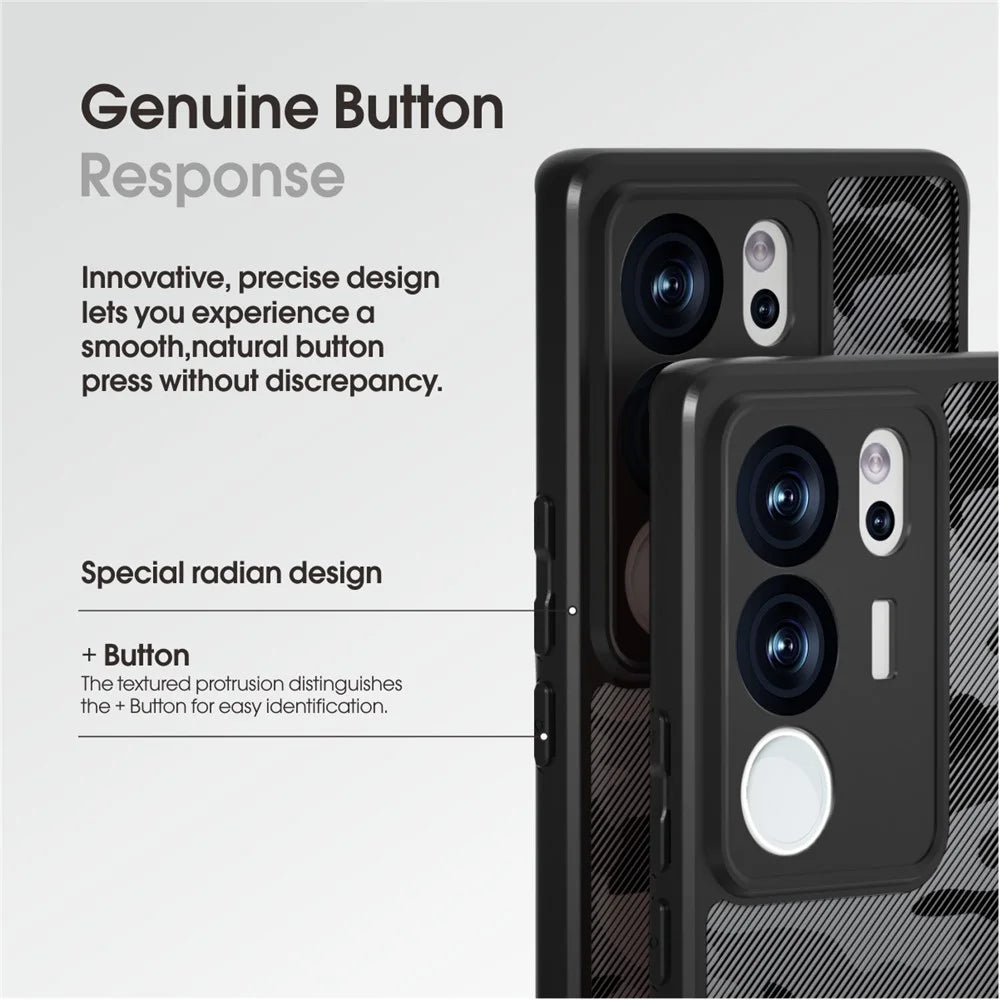 IBMRS For vivo S17 Pro 5G / S17 5G / V29 5G / V29 Pro 5G Case PC+TPU Precise Camera Cutouts Cover  - Artistic Camouflage - 4