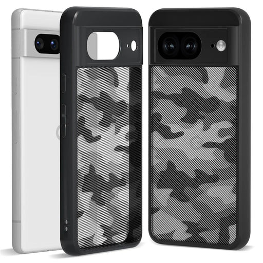 IBMRS PC+TPU Phone Protector for Google Pixel 8 Cases Dustproof Phone Cover - Artistic Camouflage - 1