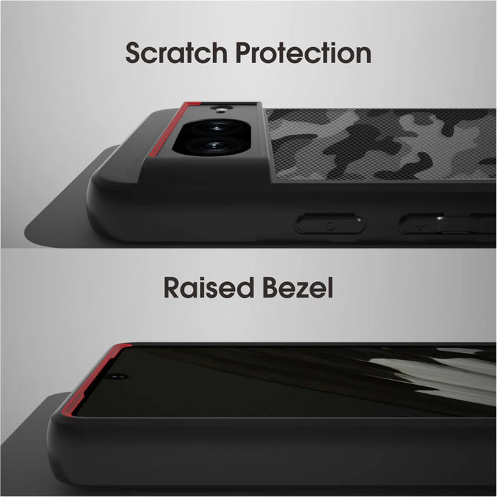 IBMRS PC+TPU Phone Protector for Google Pixel 8 Cases Dustproof Phone Cover - Artistic Camouflage - 3