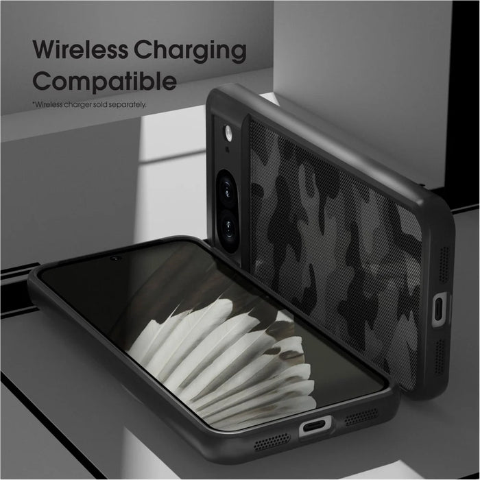 IBMRS PC+TPU Phone Protector for Google Pixel 8 Cases Dustproof Phone Cover - Artistic Camouflage - 5