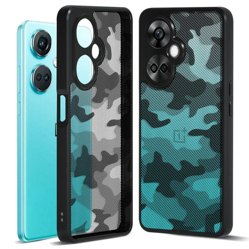 IBMRS Case for OnePlus Nord CE3 5G / K11 5G Cover Airbag Protection Phone Protector - Artistic Camouflage - 1