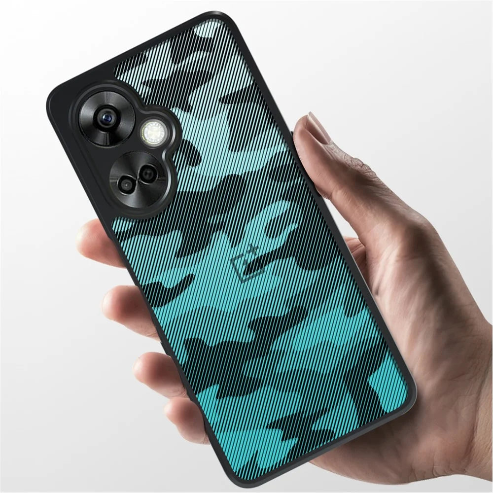 IBMRS Case for OnePlus Nord CE3 5G / K11 5G Cover Airbag Protection Phone Protector - Artistic Camouflage - 6