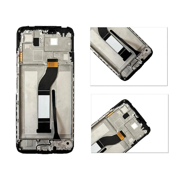 For Xiaomi Redmi 13C 4G / 5G / Redmi 13R 5G / Poco C65 4G Grade B LCD Screen and Digitizer Assembly + Frame (Without Logo) - 2