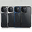 NEWZONE For iPhone 15 Pro Max Cell Phone Case Matte Drop-resistant TPU+Acrylic Shell - Titanium Black - 5