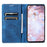 For Google Pixel 9 / Pixel 9 Pro Magnetic Phone Case Leather Imprinted Mandala Flower Pattern Cover - Blue - 2