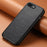 DENIOR For iPhone 7 Plus / 8 Plus Phone Case Compatible with MagSafe Cowhide Texture - Black - 4