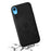 DENIOR For iPhone XR Case PU Leather Phone Back Cover Compatible with Magsafe - Black - 2