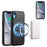 DENIOR For iPhone XR Case PU Leather Phone Back Cover Compatible with Magsafe - Black - 3