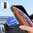 DENIOR For iPhone X / XS Case Compatible with MagSafe Cowhide Texture Shockproof Phone Cover - Black - 4