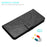 For Samsung Galaxy S23 Ultra Cell Phone Cases Flower Pattern Leather Cover - Black - 5