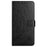 For Samsung Galaxy S23 Ultra Cell Phone Cases Flower Pattern Leather Cover - Black - 7