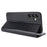 For Samsung Galaxy A14 5G / 4G Wallet Case Split Leather Phone Cover Magnetic Closing - Black - 3