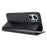 For ZTE Libero 5G IV Case Crazy Horse Texture Split Leather Phone Wallet Cover - Black - 3