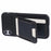 SUTENI H03 For iPhone XR 6.1 inch Case Waxy Textured Kickstand Shockproof Protective Cover - Black - 6