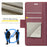 For Samsung Galaxy A55 5G Leather Case CASEME 023 RFID Blocking 3 Card Slot Mobile Cover - Red - 7